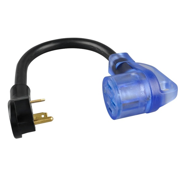 AutoDrive 10/3 STW 30 To 50-Amp Universal RV Adaptor. Brand New Never Used!! - Picture 2 of 9